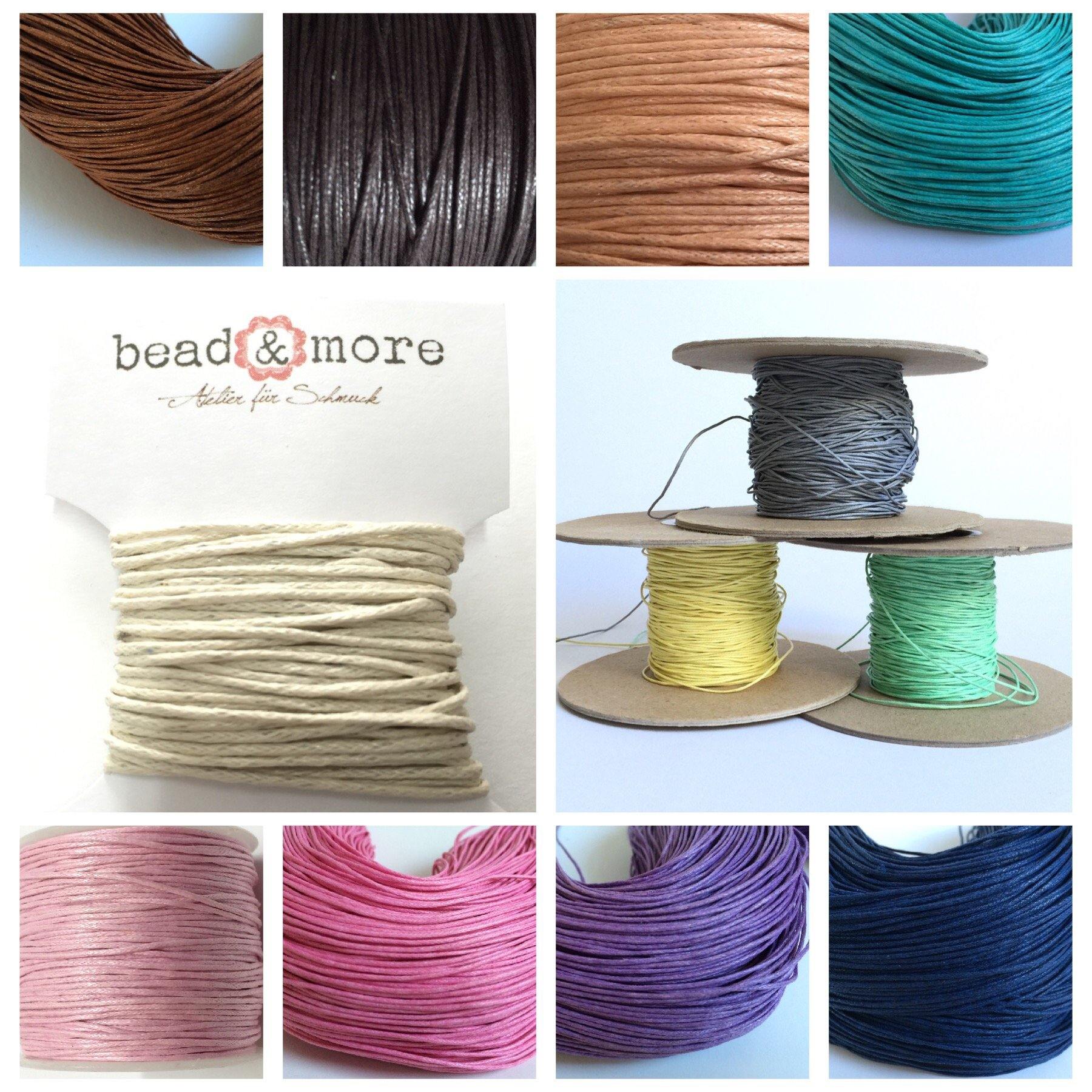 Baumwollkordeln - bead&more