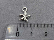 Anhänger Metall "Seestern" 11 mm, Farbe altsilber - bead&more