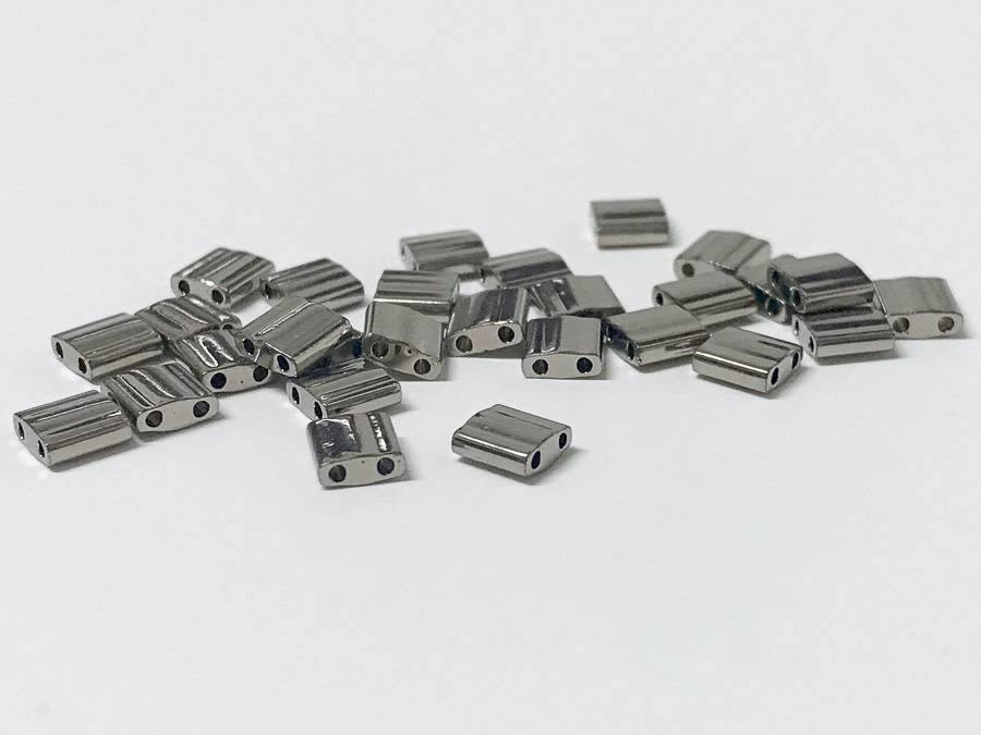 Tila Beads 5mm, Farbe 28 Nickel Plated - bead&more