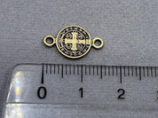 Zwischenteil Metall "Jesus", Farbe altmessing - bead&more