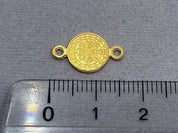 Zwischenteil Metall "Jesus", Farbe gold - bead&more