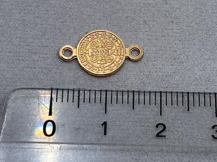Zwischenteil Metall "Jesus", Farbe roségold - bead&more
