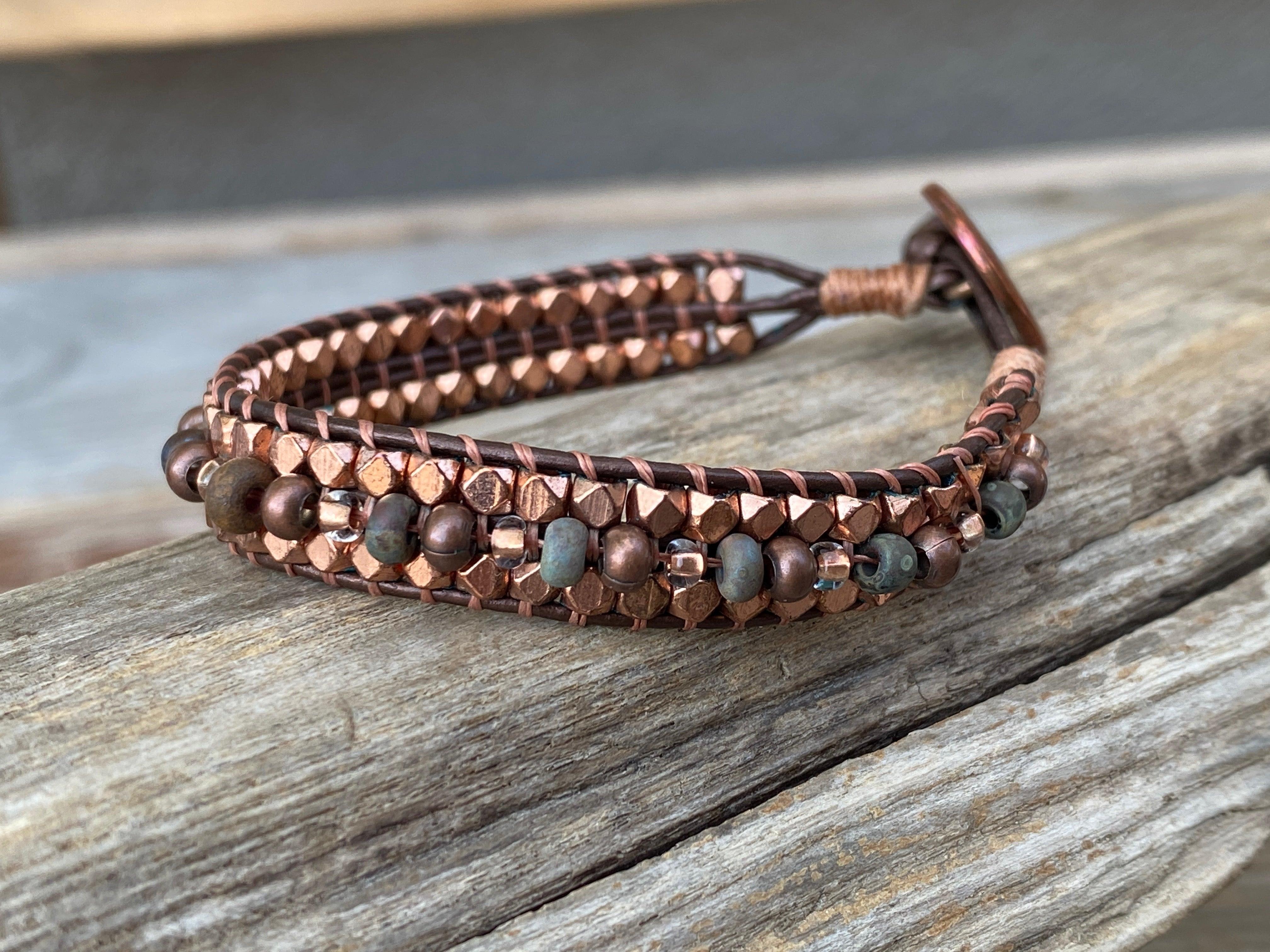 Armband "London Love" - Copper & Earth Mix - bead&more