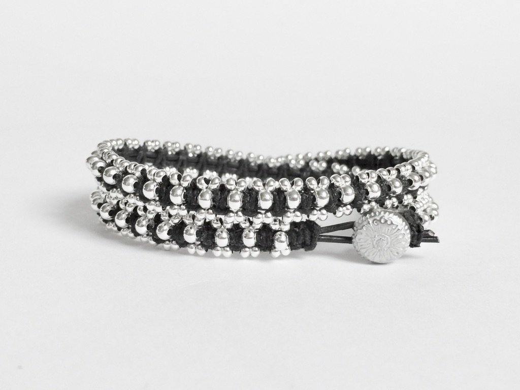 Armband &quot;Bollywood&quot;, schwarz-silber