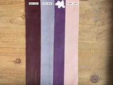 Lederstreifen 3 cm - Farben rosa / lila