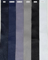 Lederstreifen 2 cm - Farben blau/weiss/schwarz