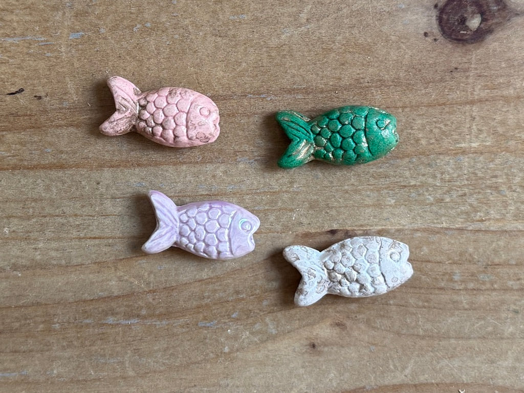 Keramik Perle Fisch
