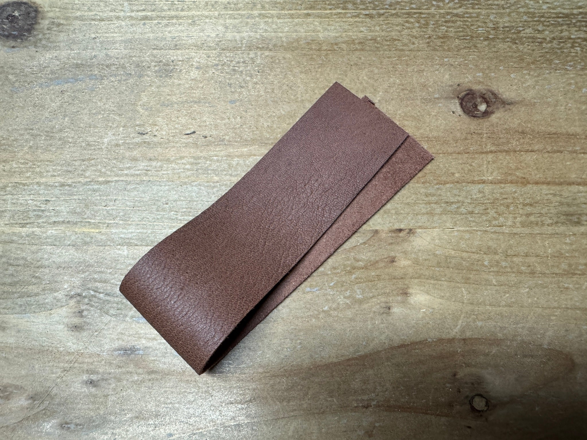 Bandes de cuir 3 cm - coloris 10 marron foncé