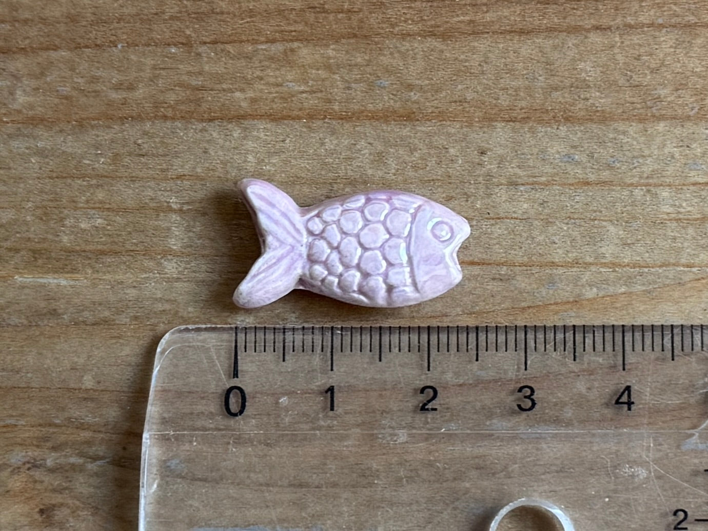 Keramik Perle Fisch