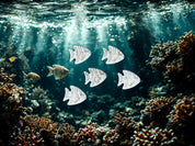 Keramik Perle Fisch - off white