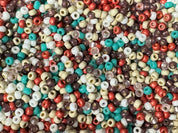 Miyuki 8/0 Round Seed Bead, Farbe Mix 02 Desert Coral