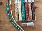 Miyuki 8/0 Round Seed Bead, Farbe Mix 02 Desert Coral