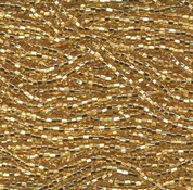 Perline in vetro Preciosa - colore cristallo bronzo