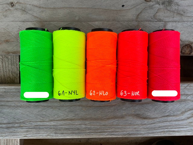 Makramee-Garn 1 mm aus gewachstem Polyester, Farben 60 - 64 - bead&more