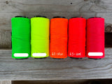 Makramee-Garn 1 mm aus gewachstem Polyester, Farben 60 - 64