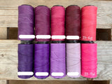 Makramee-Garn 1 mm aus gewachstem Polyester, Farben 50 - 59