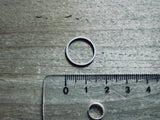Zwischenteil Metall "Kreis", Farbe altsilber