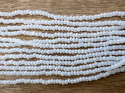 Preciosa Glass Seed Beads - Farbe white pearl