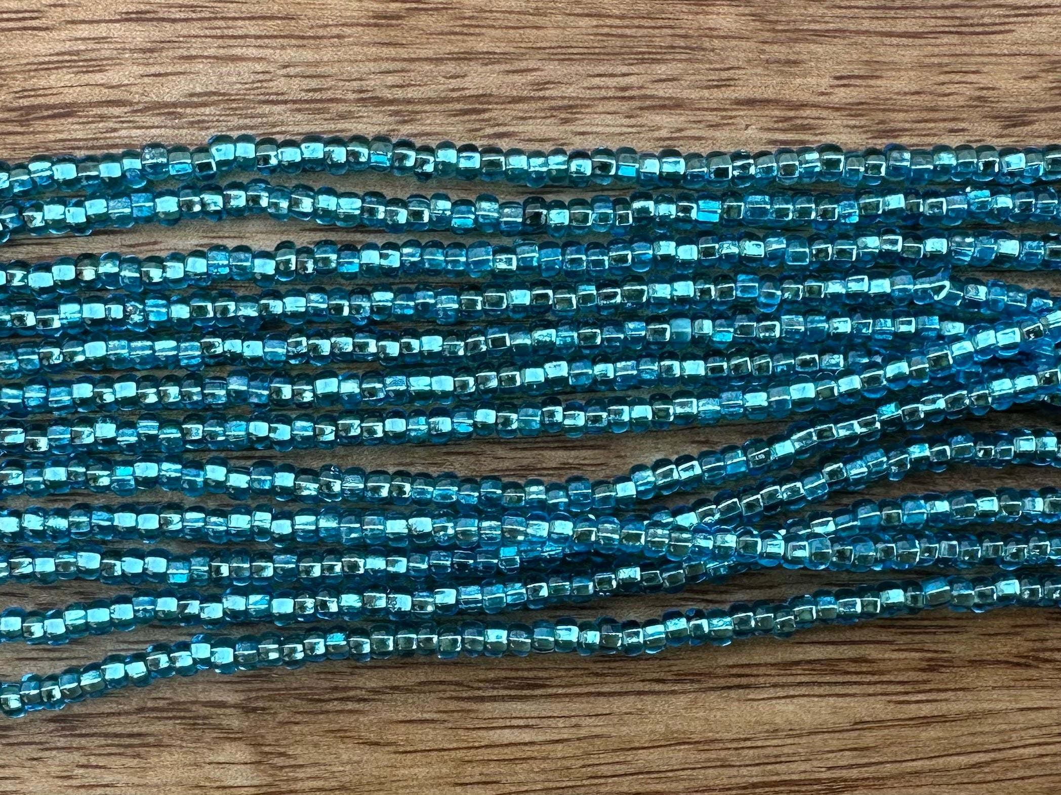 Preciosa Glass Seed Beads - Farbe aqua S/L