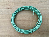 Lederkordel rund 1,5 mm, Farbe 28 metallic seafoam