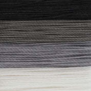 Makramee-Garn 1 mm aus gewachstem Polyester, Farbe MIX03 - Day and Night