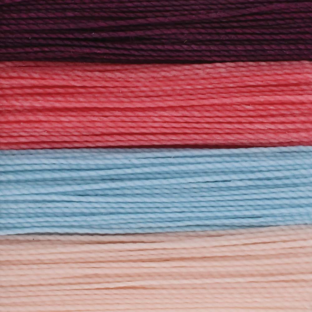 Makramee-Garn 1 mm aus gewachstem Polyester, Farbe MIX05 - Youthful Expressions