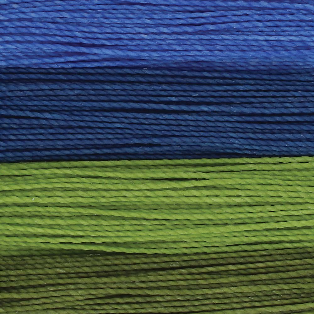 Fil macramé polyester ciré 1 mm couleur MIX09 - Hang Loose