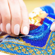 Perles de rocaille en verre Preciosa - couleur aqua S/L