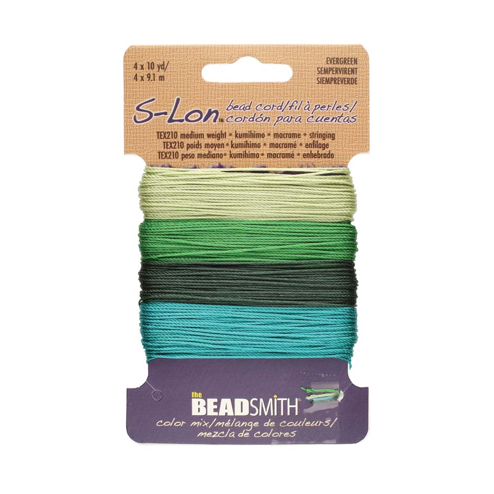 Super-Lon Nylongarn Standard TEX 210, Evergreen Mix