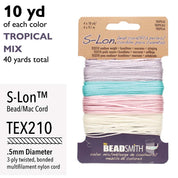 Super-Lon Nylongarn Standard TEX 210, Tropical Mix