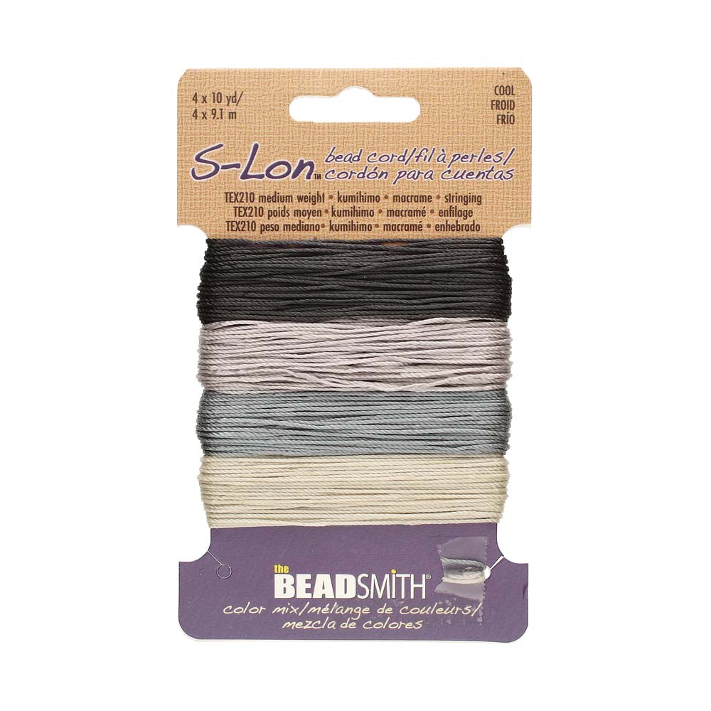 Filato di nylon Super-Lon standard TEX 210, colore 01 canna di fucile