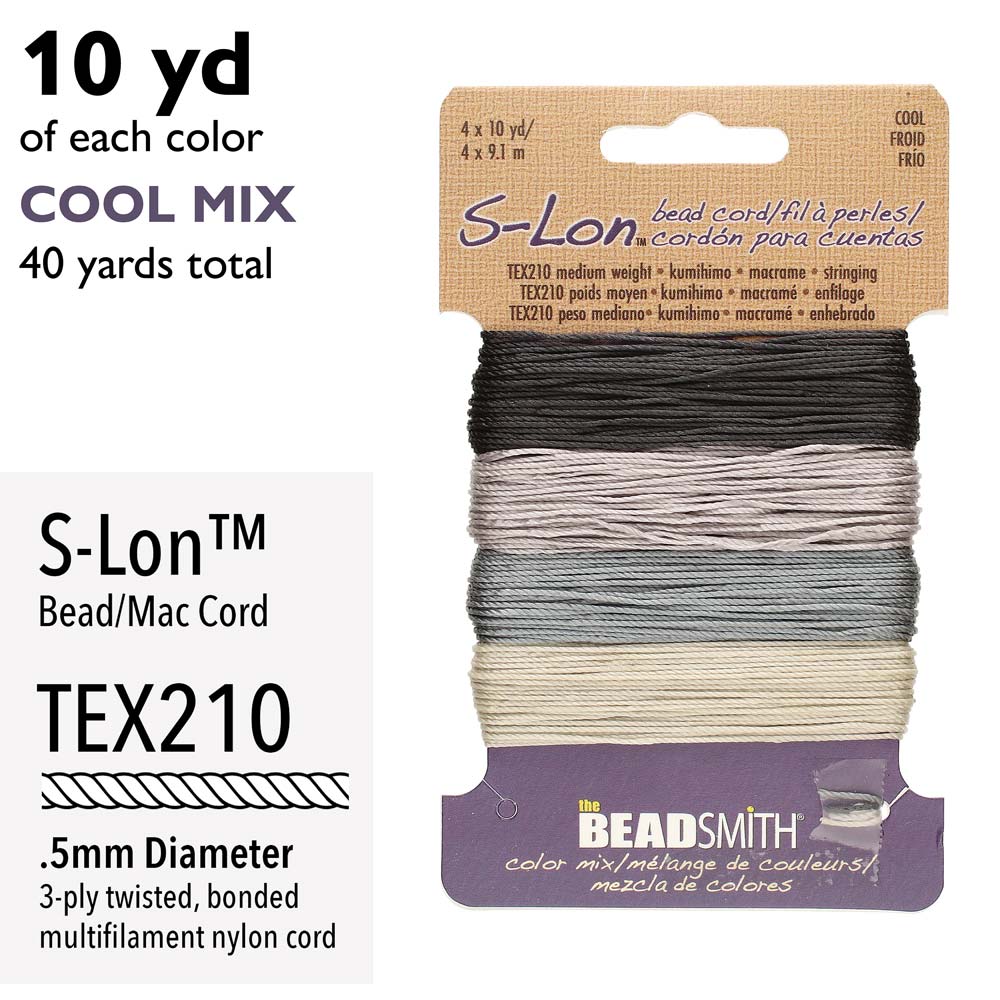 Super-Lon Nylongarn Standard TEX 210, Cool Mix