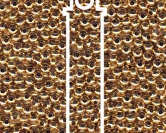 0 - Heavy Metal Seed Beads - 24 Kt gold plate - bead&more