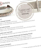 Anleitung Armband London Love - als PDF-Download