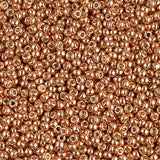 Miyuki 11/0 Round Seed Bead, Farbe Duracoat Galv Muscat