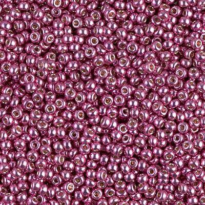 Miyuki 11/0 Round Seed Bead, Farbe Duracoat Galv. Hot Pink - bead&more