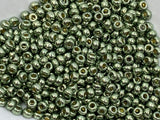 Miyuki 11/0 Round Seed Bead, Farbe Duracoat Galv. Sea Green