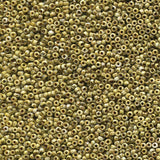 Miyuki 11/0 Round Seed Bead, Farbe Picasso Canary Yellow Matte