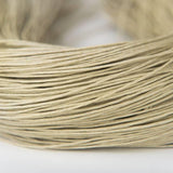 Baumwollkordeln gewachst 1 mm, Farbe 06 champagne