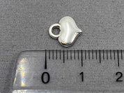 Anhänger Metall "Herz" 9 mm, Farbe altsilber - bead&more