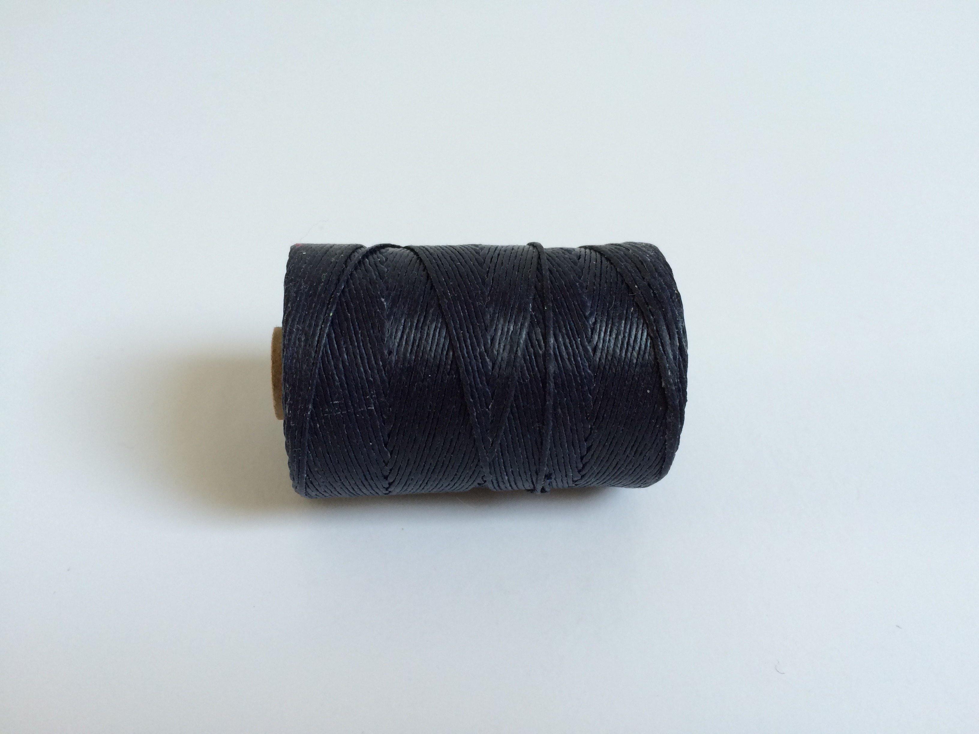 Irish Waxed Linen, Farbe 22 navy blue - bead&more