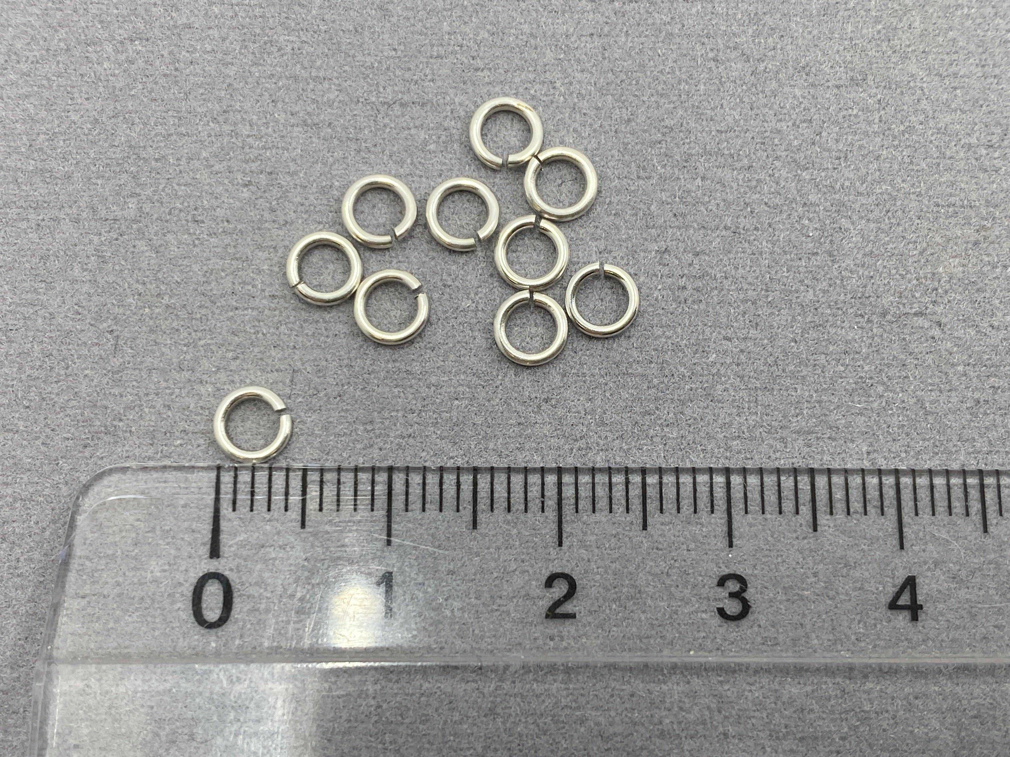  Jumprings aus Metall silber - 20 Stück - bead&more