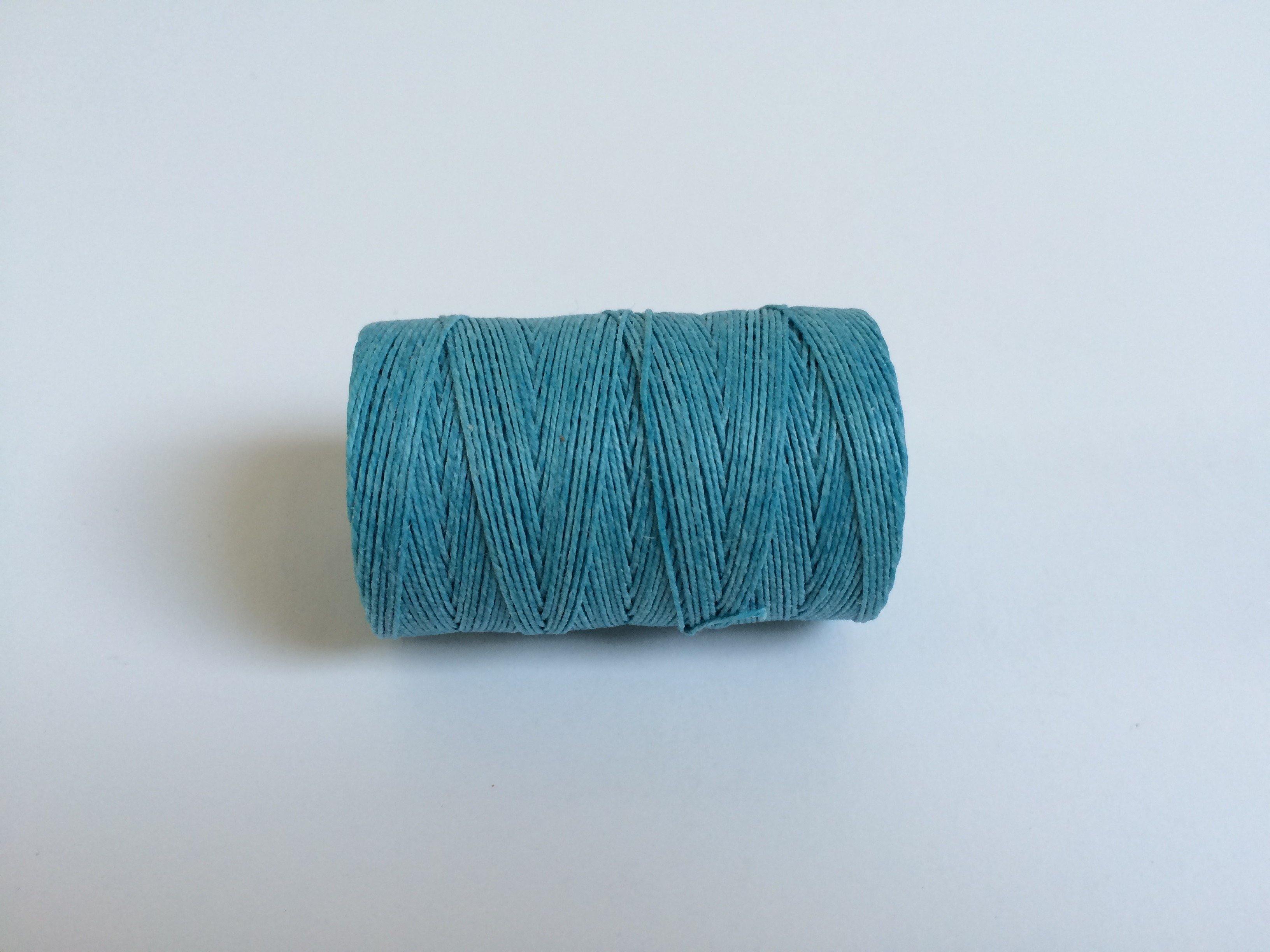  Irish Waxed Linen, Farbe 28 turquoise - bead&more