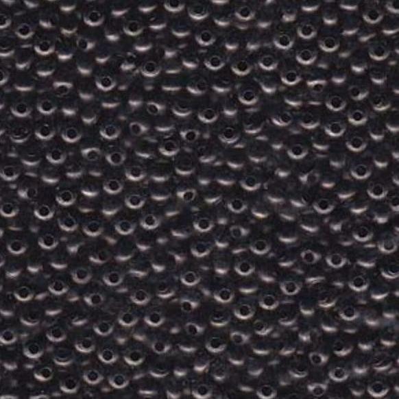 Metallperlen 6/0 - Heavy Metal Seed Beads - black - bead&more