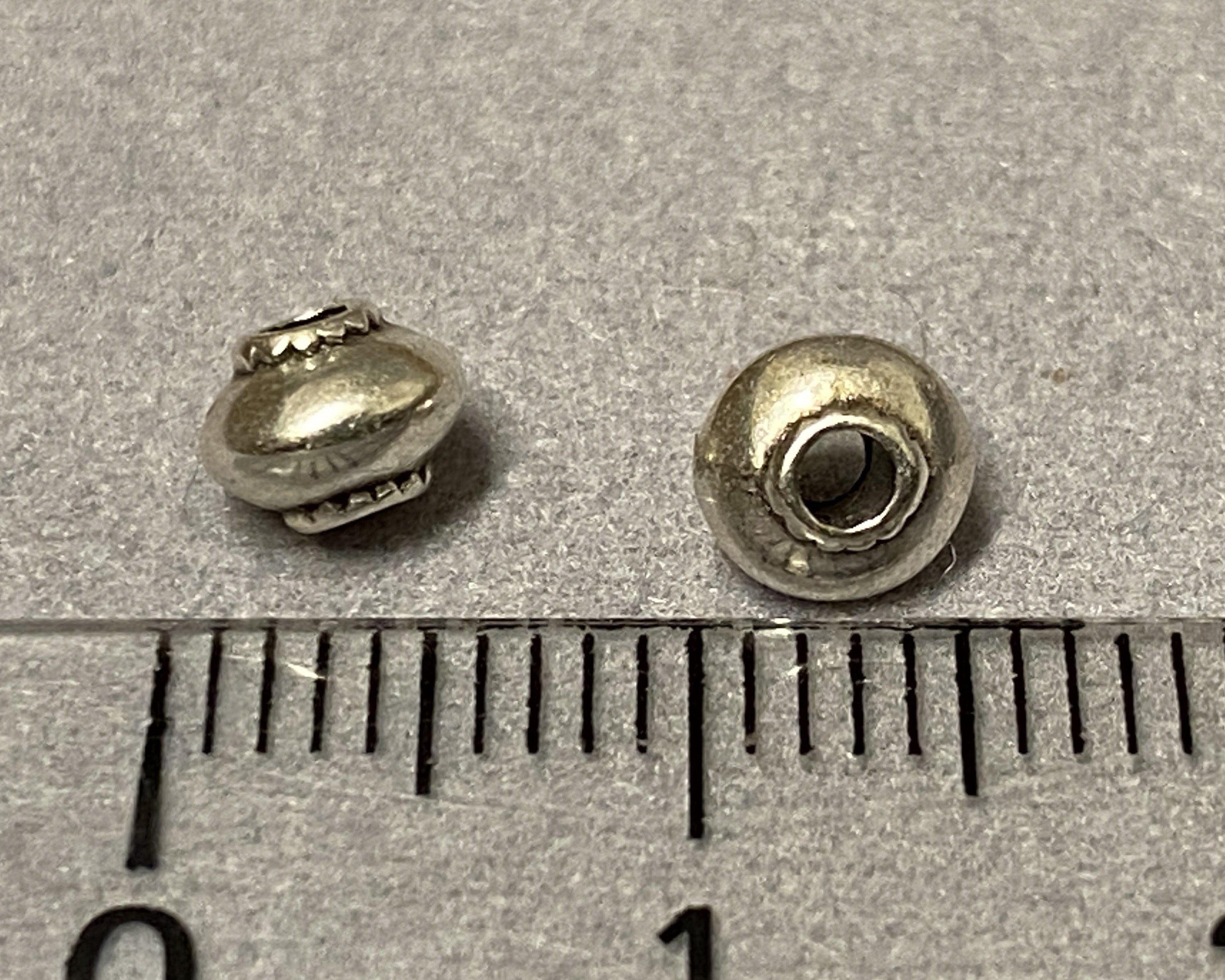 Metallperle "Rondellen", altsilber - bead&more