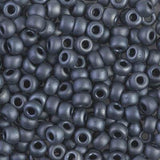 Miyuki 6/0 Round Seed Bead, Farbe Met Matte Gunmetal