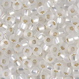 Miyuki 6/0 Round Seed Bead, Farbe Matte S/L Crystal