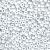 Miyuki 6/0 Round Seed Bead, Farbe Opaque White