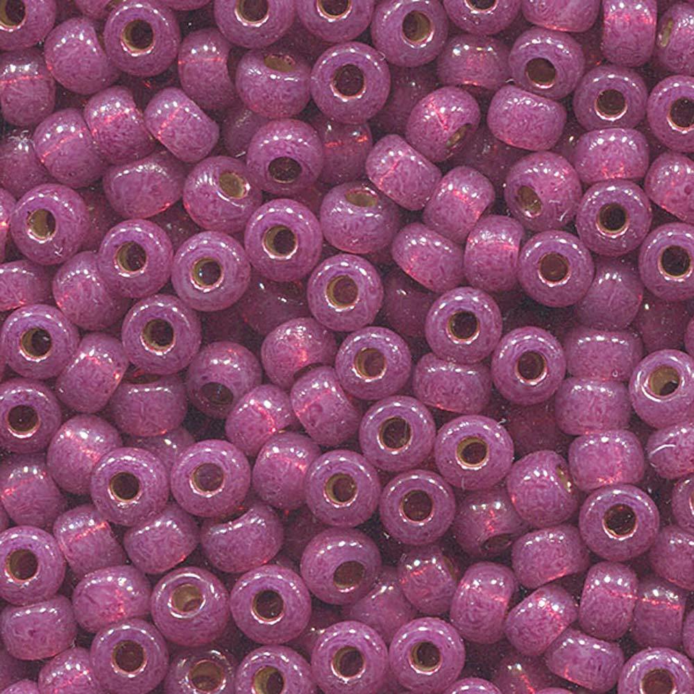 Miyuki 6/0 Round Seed Bead, Farbe S/L Dyed Peony Pink - bead&more