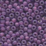 Miyuki 6/0 Round Seed Bead, Farbe S/L Dyed Dark Lilac
